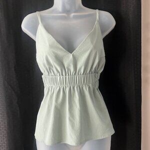 Light Sage Green ~ Cute A-Line Top